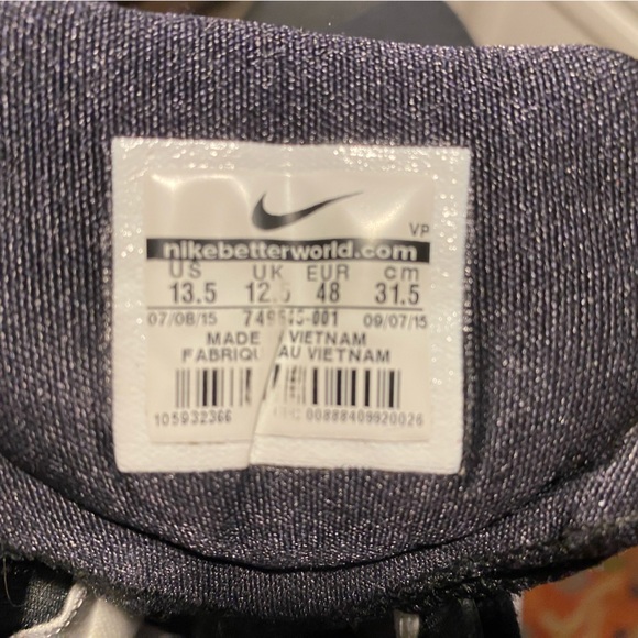 Men’s Nike Zoom HyperDunk 2015Tennis Shoes Size 13.5 - Picture 4 of 7